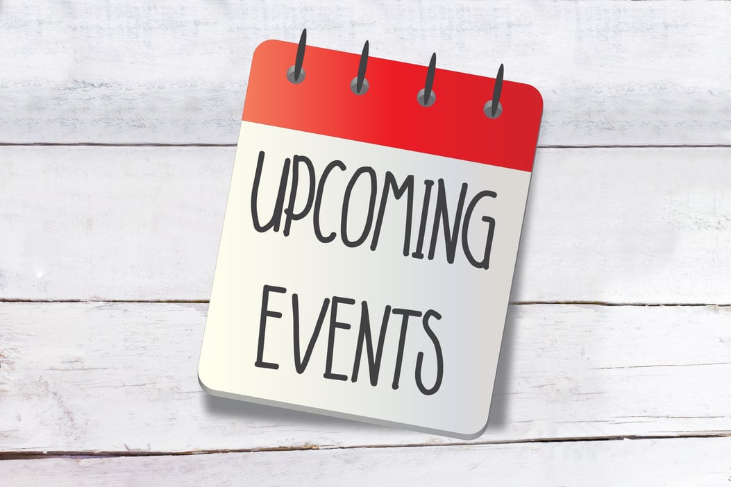 Coming Events Calendar Day Date Upcoming Soon